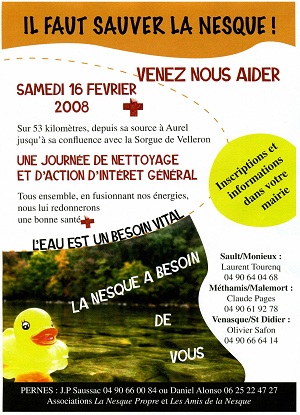 Il faut sauver la Nesque